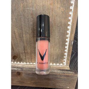 V Kosmetik Liquid Lipstick Faith Long-Lasting Matte Finish 2g Peach Pink Shade
